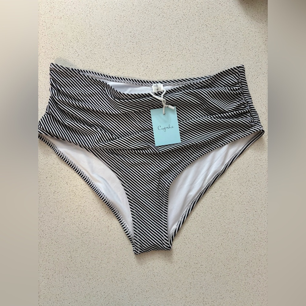 Cupshe High Waisted Bikini Bottom I5